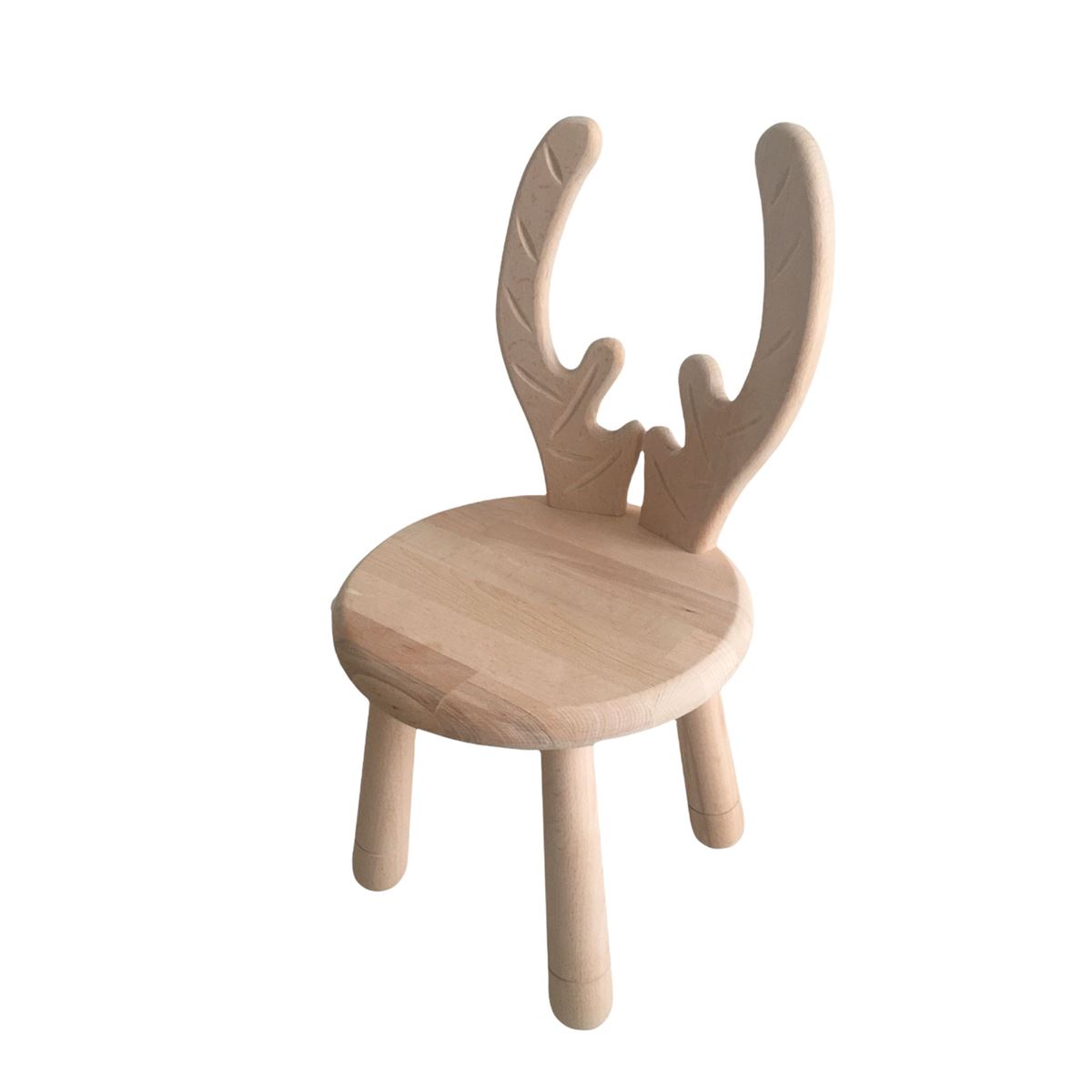 Mukabo Deer Ahşap Çocuk Sandalye Masa Takımı