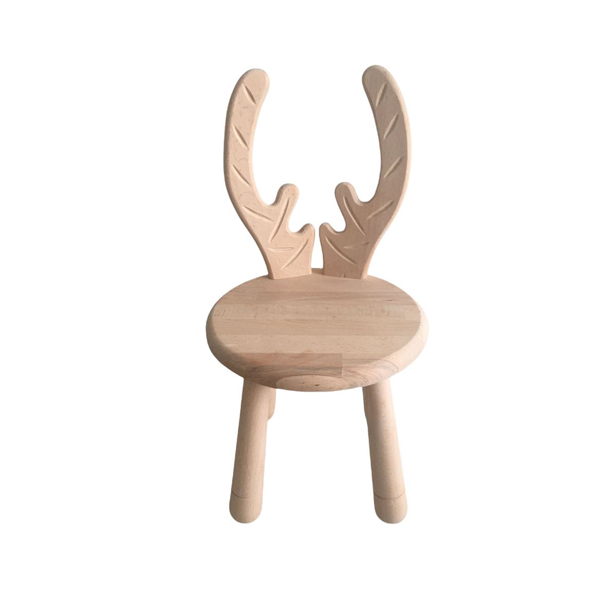 Mukabo Deer Ahşap Çocuk Sandalye
