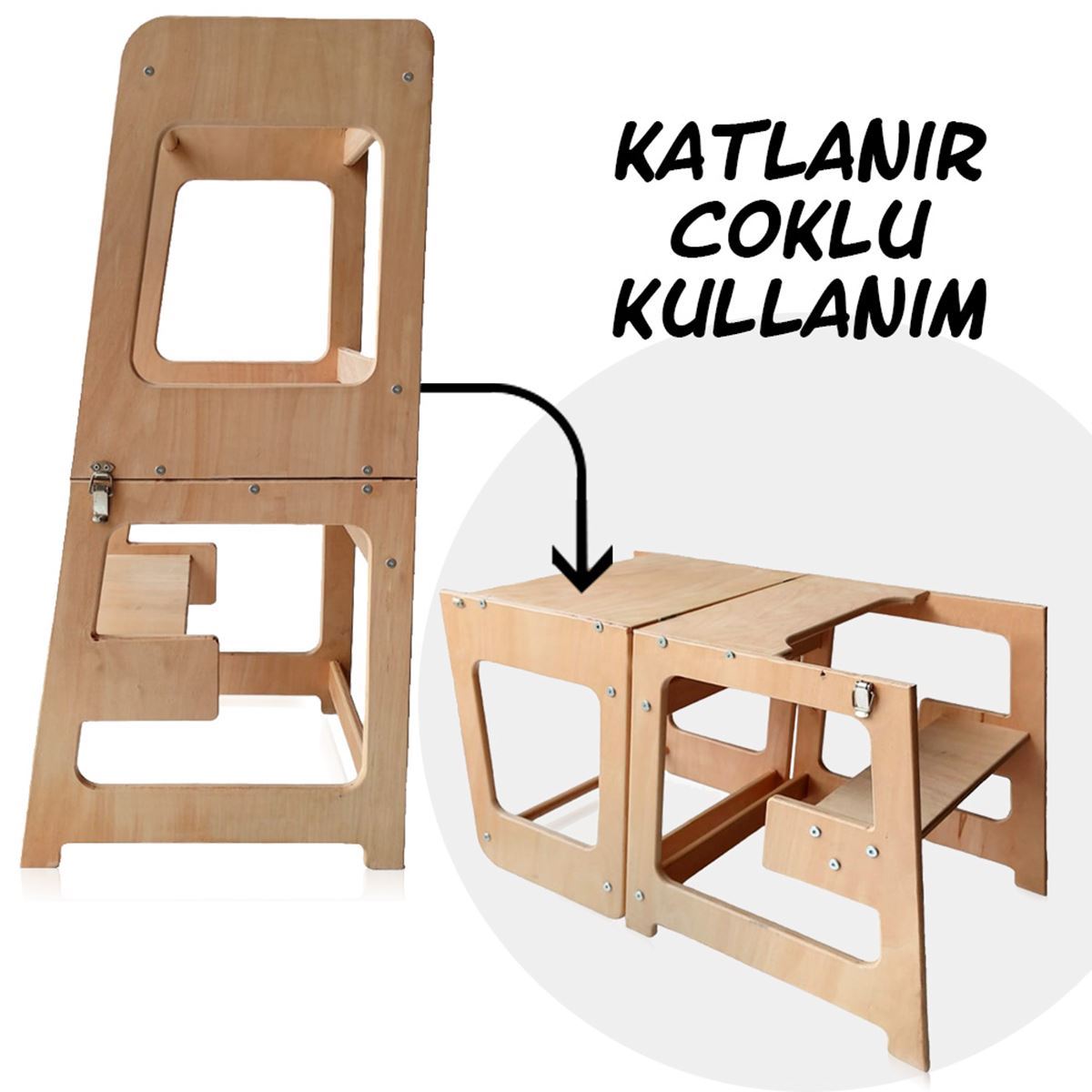 Dodo Öğrenme Kulesi Nedir? Çift Fonksiyonlu Öğrenme Kulesi ve Etkinlik Masası Rehberi