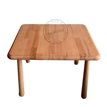 Mukabo Fun Natural Ahşap Masa