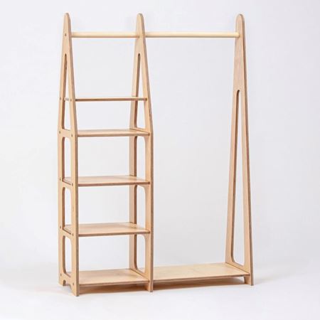 Mukabo Nivo Montessori Elbise Dolabı Gardrop